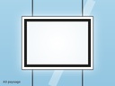Porte-affiche lumineux A3 – paysage