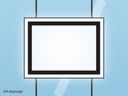 Porte-affiche lumineux A4 – paysage