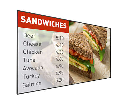 Signage Solutions P-Line Display Philips 42BDL5055P